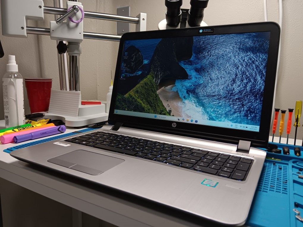 HP Probook 450 G3 Intel Core i5-6200U 2.3GHz 8GB RAM 120GB SSD 1000GB HDD Intel HD Graphics 520 128GB