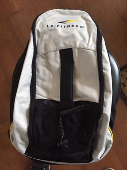 La Fitness backpack