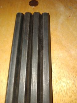 Small hex rods nice condition