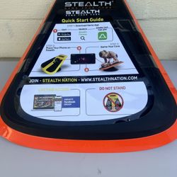 Stealth Personal Game Your Core Orange Fitness Balance Board Trainer Plankster