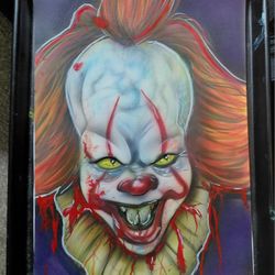 Pennywise Clown Art