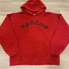 Red Rhinestone Spider Set & Hoodie Also Have The Black One 