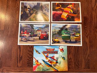 Disney’s Planes Fire & Rescue 14” X 10” Print Set of 4
