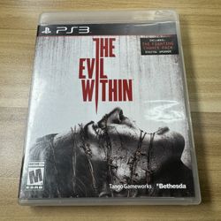 PS3 The Evil Within 