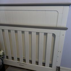 Full Size Bed Frame/ Hardware And Mattress/spring Board
