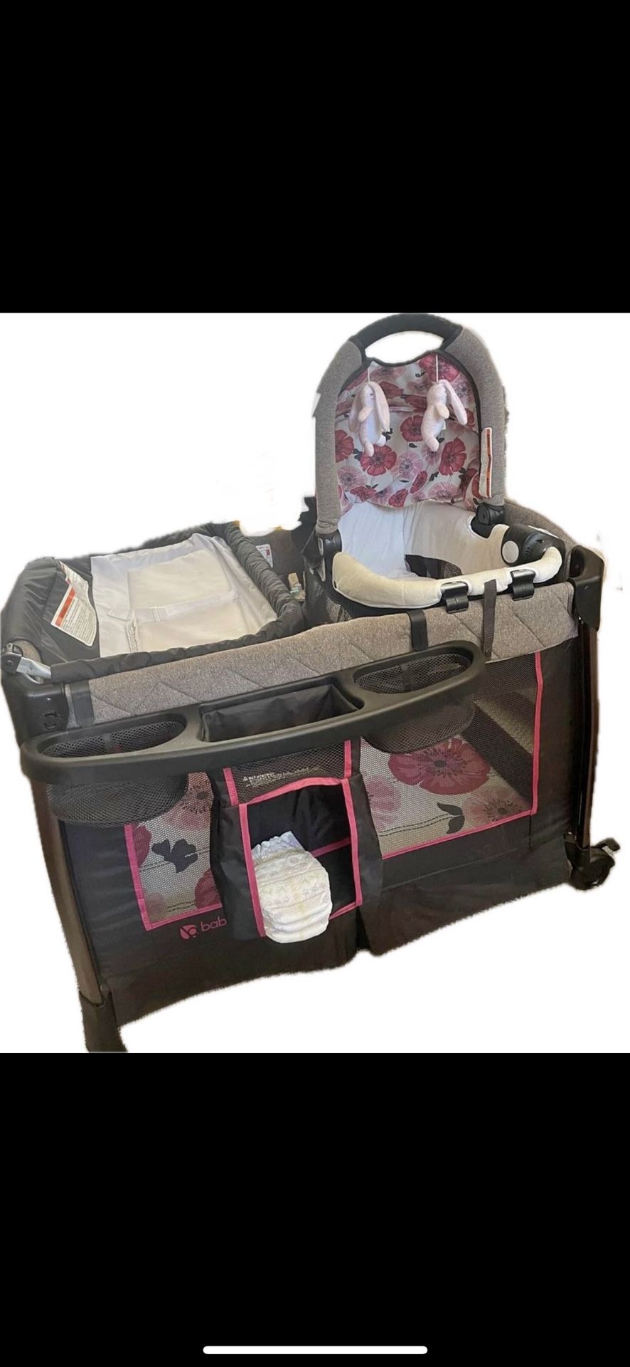 Limited Edition 3n1 Floral Playpen