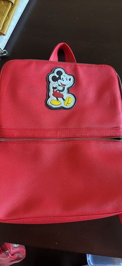 Disney Mickey Mouse Red Backpack