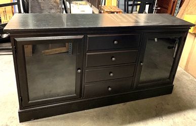 Pottery Barn Tucker Buffet Black