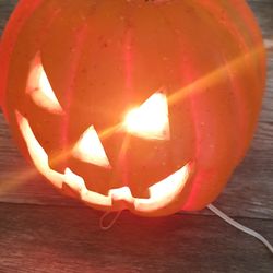 Halloween Pumpkin With Light 
