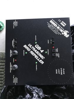 New ultrasonic bird repeller