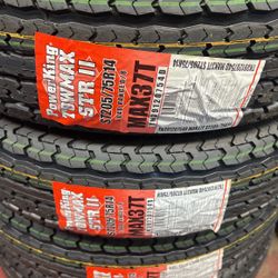 ST 205/75/14 Trailer Tires 8ply