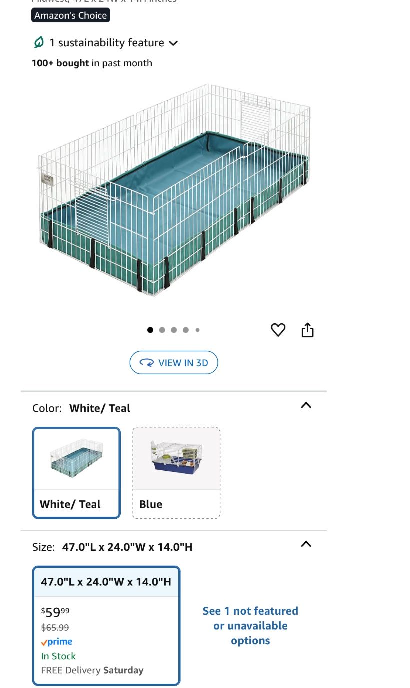 Midwest Cage With Pet Carrier