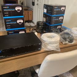 AvertX HD300 7-Camera IP Security System – New / Unused