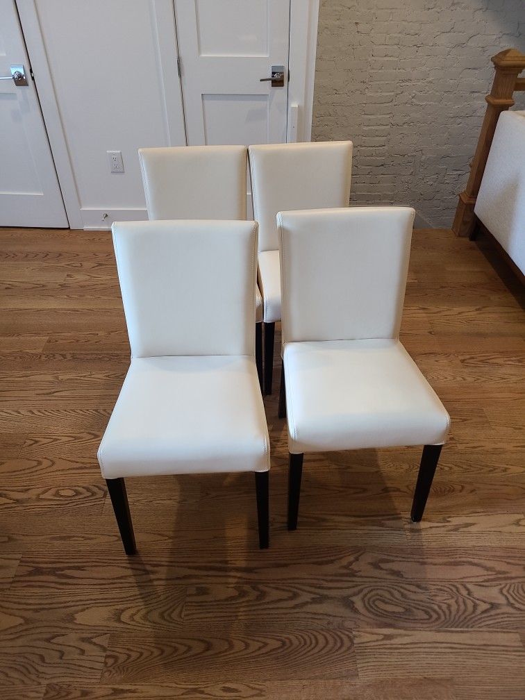 4 Crate And Barrel Dining Chairs
