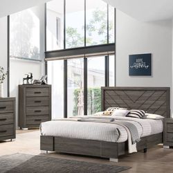 4pcs Queen Size Atticus Bedroom Set 