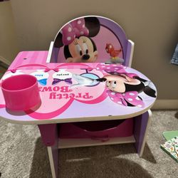 Minnie Mouse Kids Desk with Storage