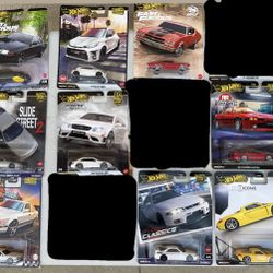 Hot Wheels Premiums $10 each or 3 for $25