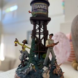 Disney Parks Tiana’s Bayou Adventure Musical Water Tower Figurine