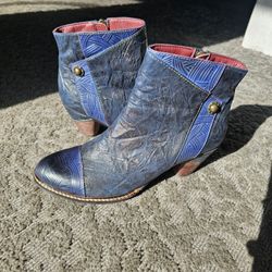 Spring Step L'Artiste Waterlily Women Genuine Leather Boot 9