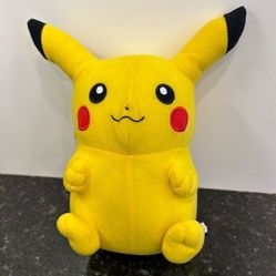 Pokemon Pikachu Plush Stuffed Toy 11” 2013 Toy Factory 
