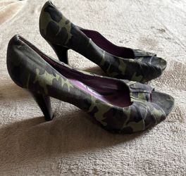 Camouflage High Heels