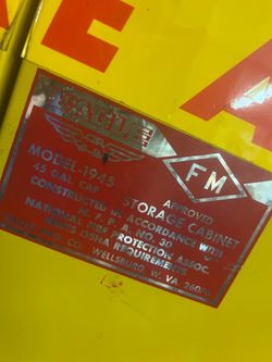 Eagle Fire cabinet used