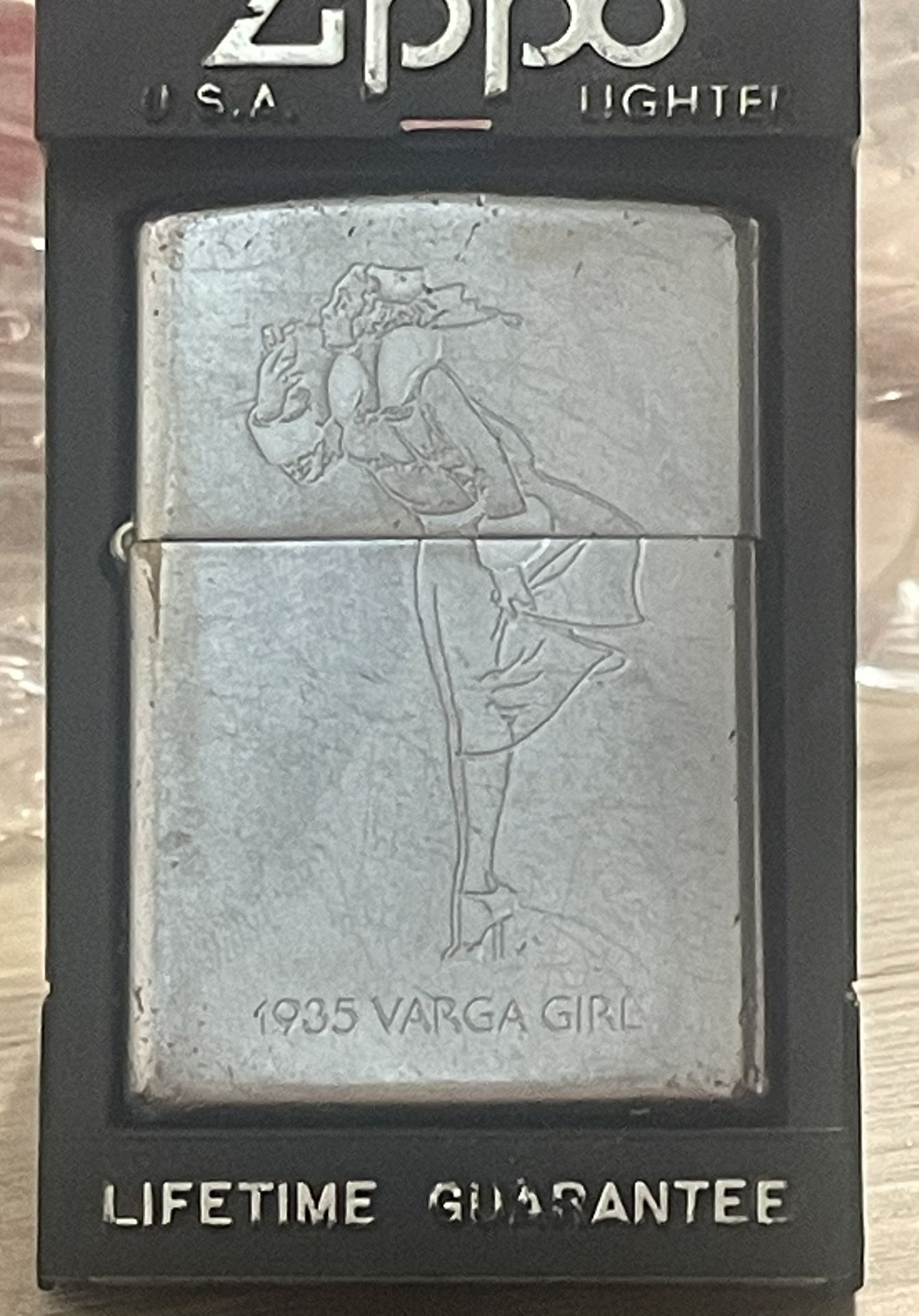 1935 Zippo Varga Girl Lighter Commemorative Limited Edition