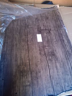 Dark Wood Grain Tabletop Panel