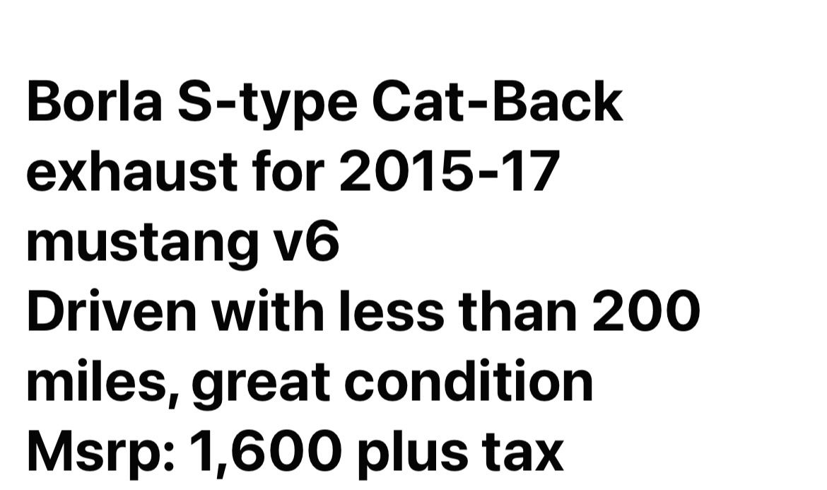 Mustang Exhaust for Sale in Las Vegas, NV OfferUp