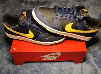 Nike Dunk retro low vantage Michigan's.