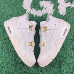 Jordan 4 Retro Metallic Gold Woman's🏆