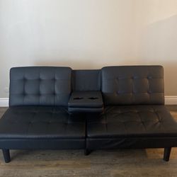 Black futon 