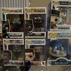 Funko Pops Randoms (Black Clover, Anime, Marvel, Disney, Joker, Halo, Fortnite, Video Games, Pokémon)