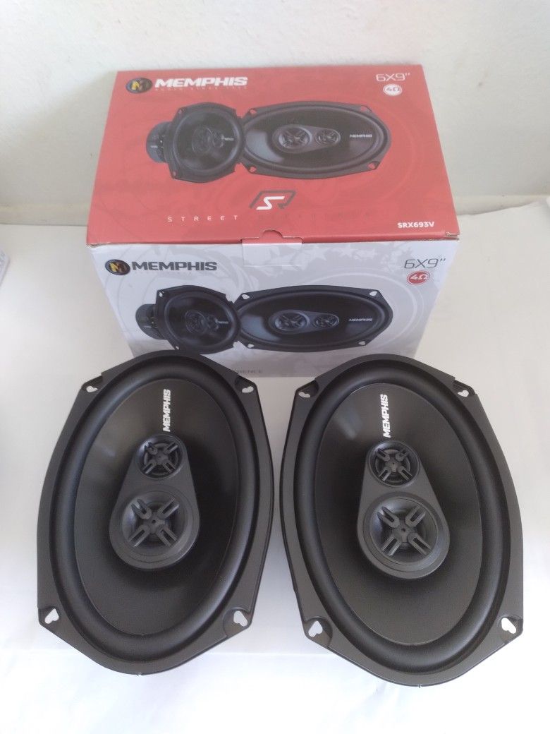 MEMPHIS 1 PAIR 6×9 3 WAY 110 WATTS CAR SPEAKER ( BRAND NEW PRICE IS LOWEST )