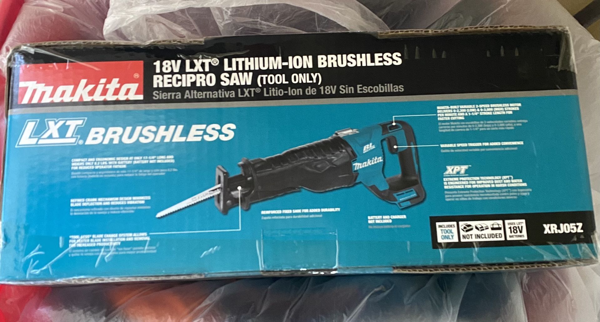 Makita 18V LXT Lithium-lon Brushless Cordless Variable Speed...