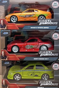 Fast and furious diecast. Brian's cars 🔥