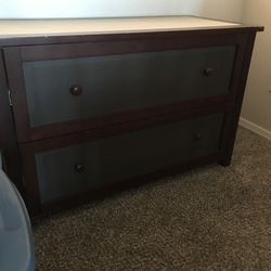 Mahogany credenza/filing cabinet/foyer table