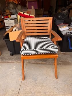 Seat cushion Black and White Striped  seat covers  Set