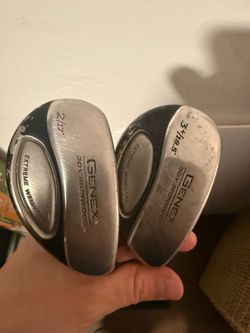 Genex 3DX Ironwood Hybrid Golf Clubs – 2 & 3+ Graphite Shafts