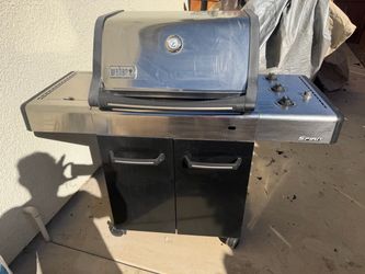 Weber propane bbq