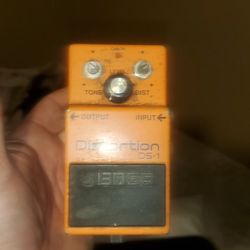 boss distortion pedal