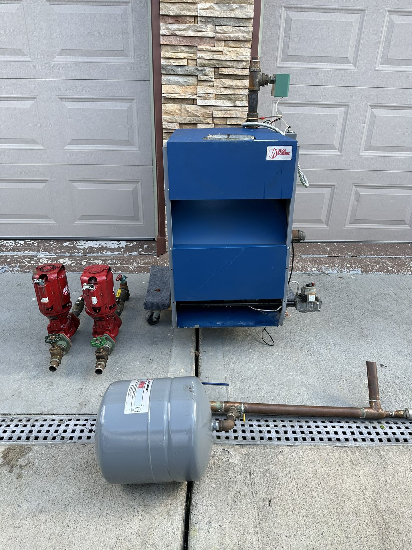 Utica steam Boiler
