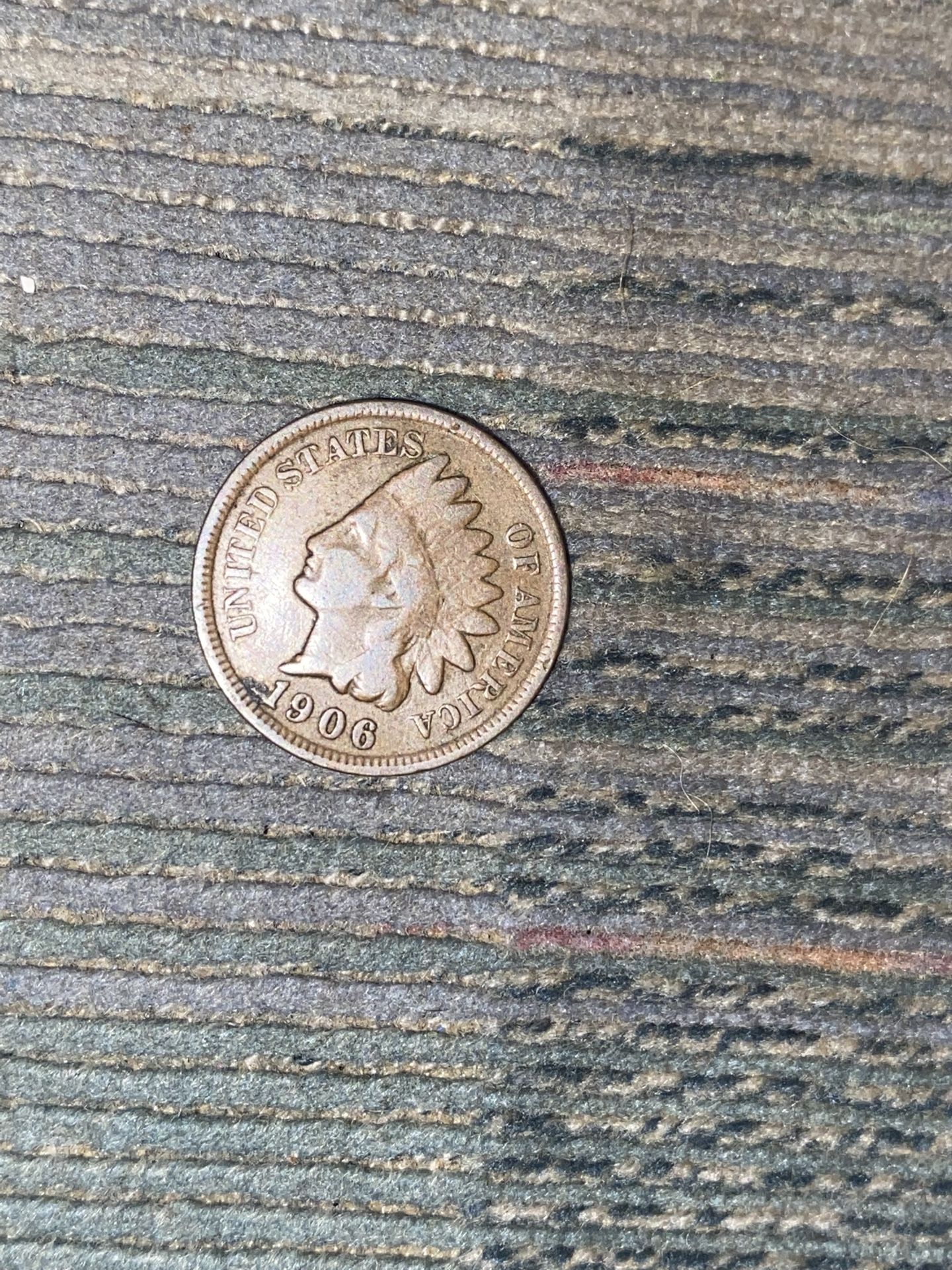 1906 Indian Head Penny Full Liberty 
