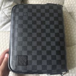 Black Louis Vuitton District PM Damier Graphite Canvas bag