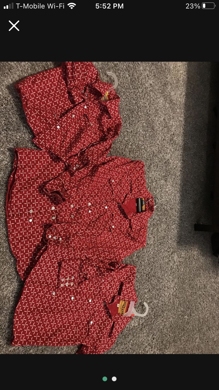 Boys Shirt size 2,6 and 12