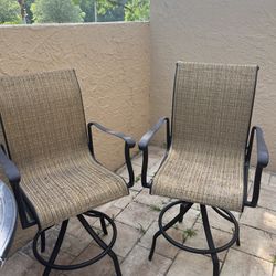 Outdoor Patio High Chairs