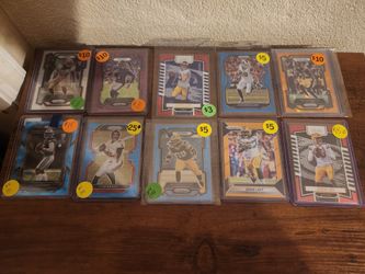 Prizm Optic Football Cards