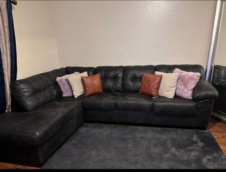 Ash black sofa