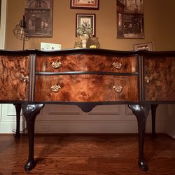 Antique Buffet Table Sideboard