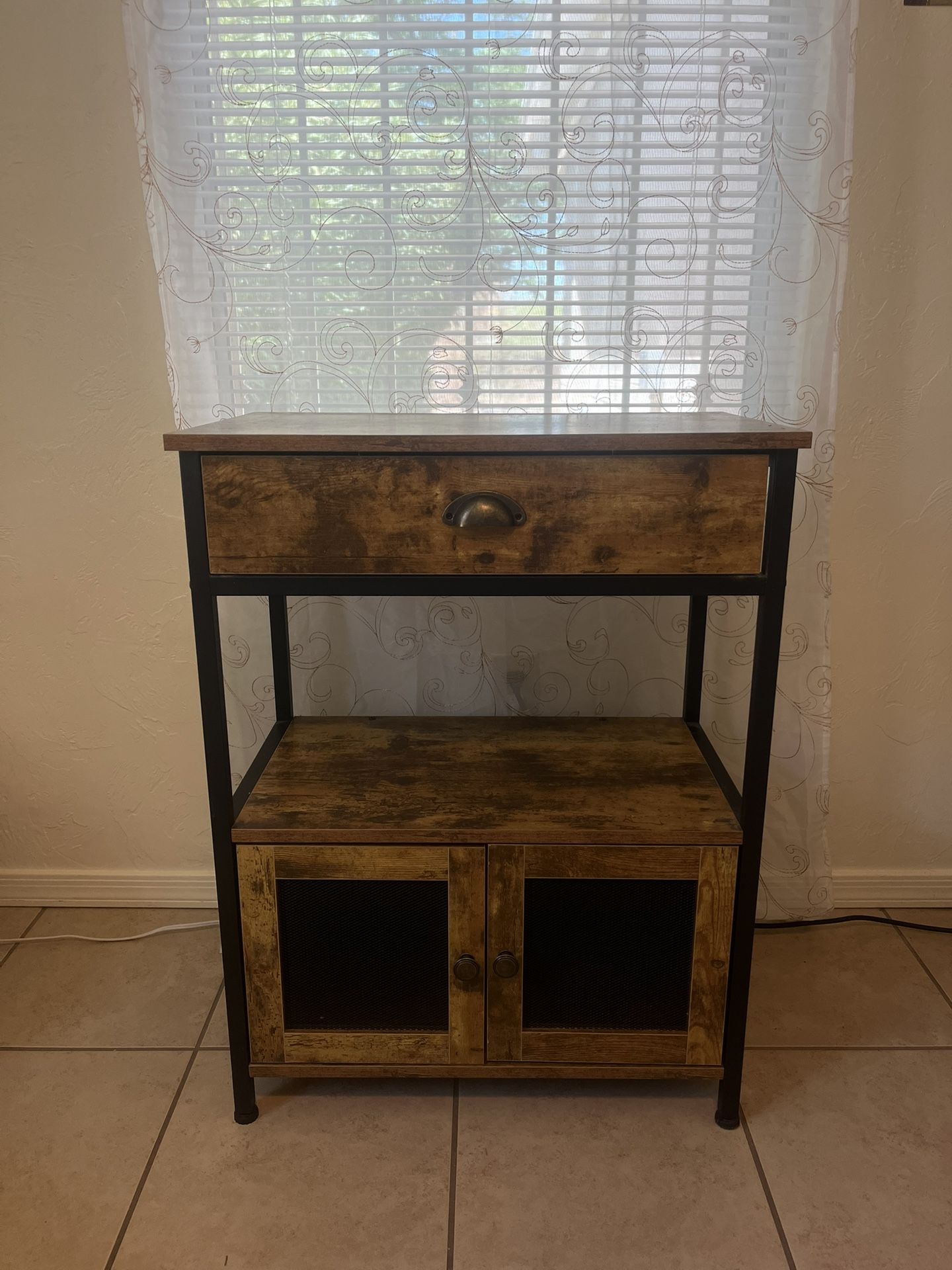 Rustic Brown Side Table
